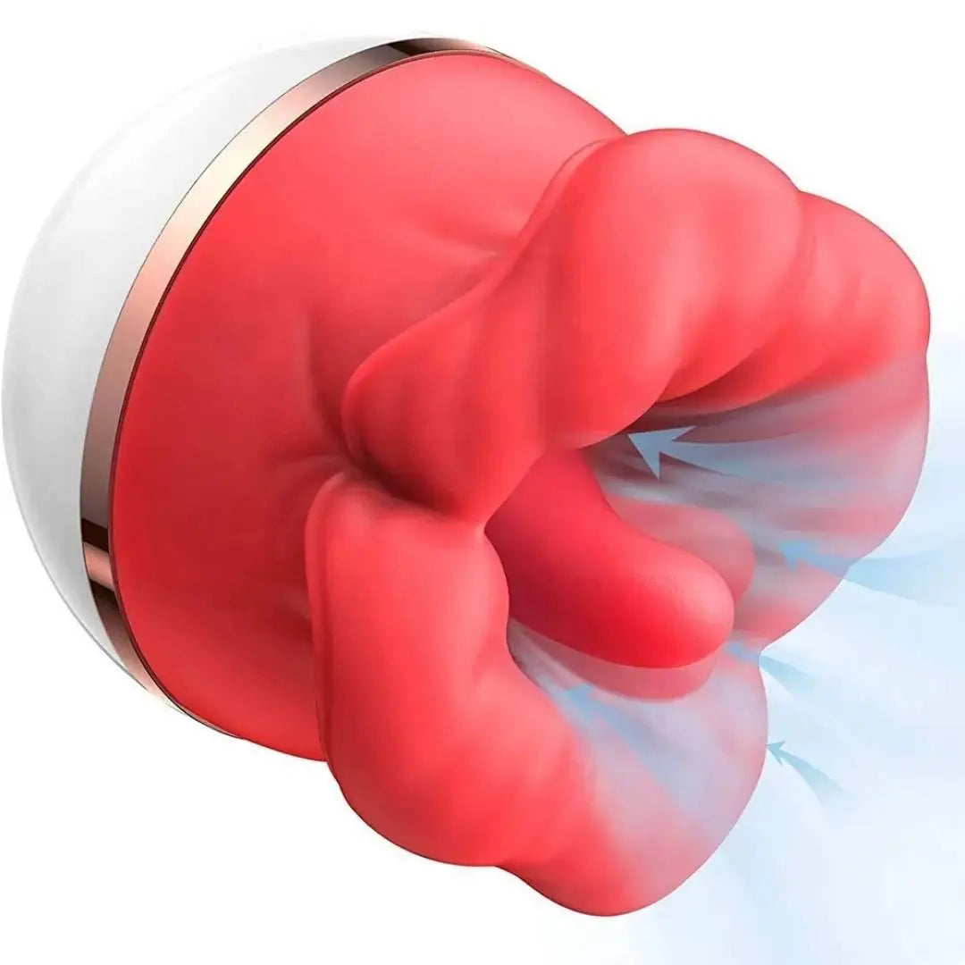 Aparat de Masaj LUDORA® - Silentios, Portabil si Impermeabil  Dispozitiv de Relaxare Personala, 8 Moduri de Vibratie/Pulsare  Design Ergonomic, Material Silicon Moale, Reincarcabil