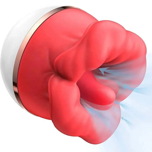 Aparat de Masaj LUDORA® - Silentios, Portabil si Impermeabil  Dispozitiv de Relaxare Personala, 8 Moduri de Vibratie/Pulsare  Design Ergonomic, Material Silicon Moale, Reincarcabil